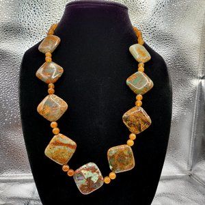Beautiful unique {ONE OF A KIND} gemstone necklace.
